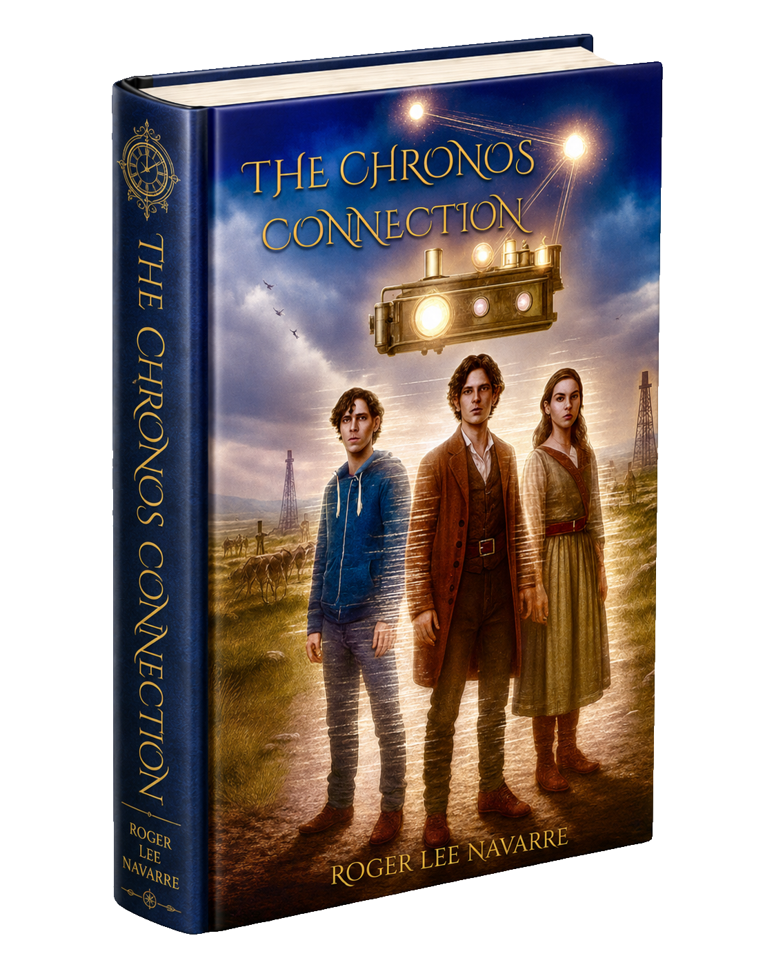An image of the book The Chronos Connection by Roger Lee Navarre